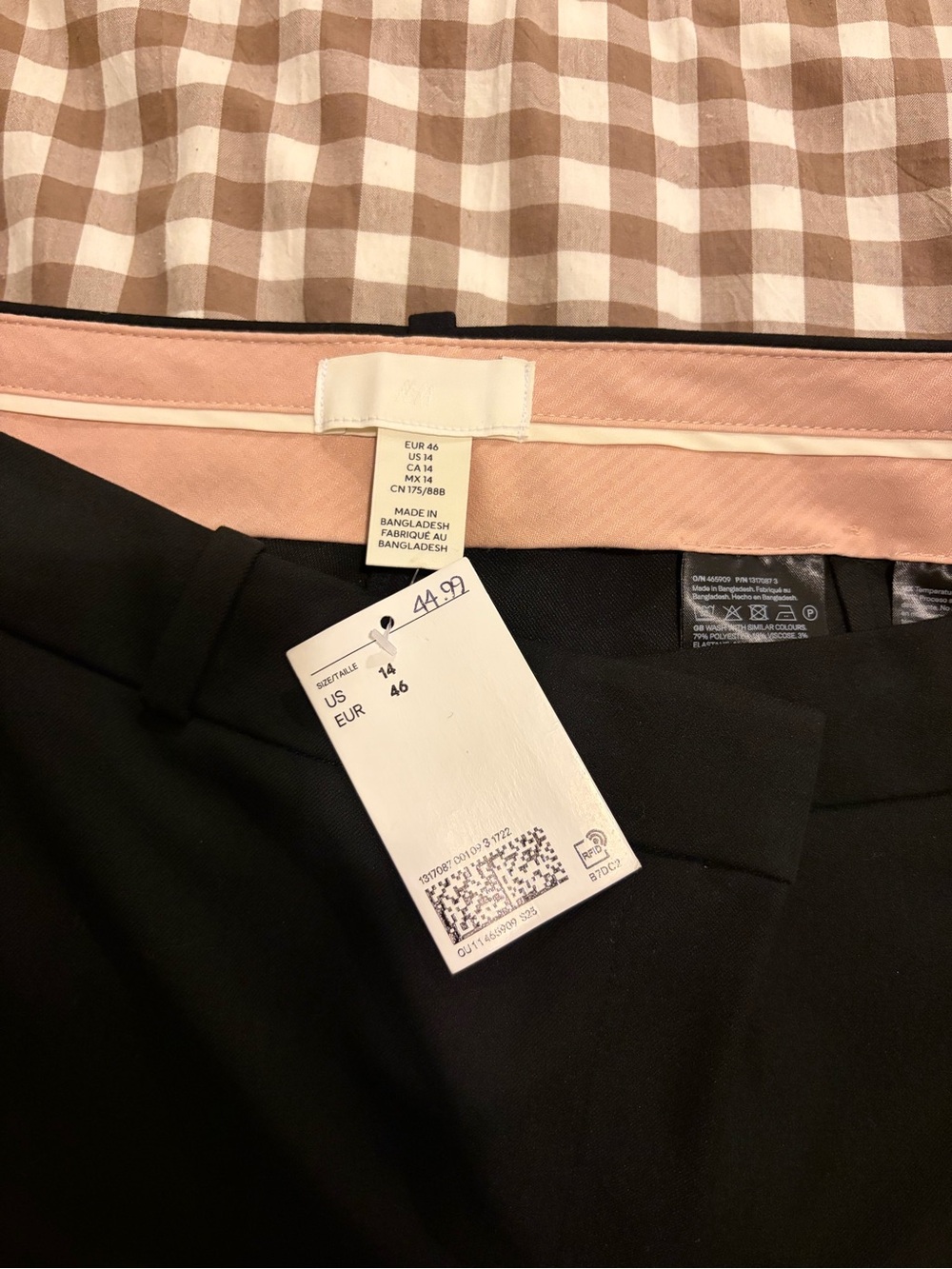 H&M Black Women’s Dress Pants - Straight Leg